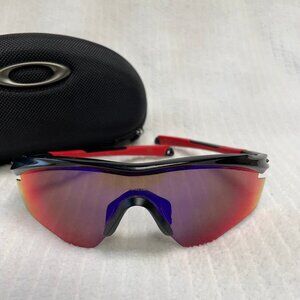 Oakley M2 Frame Red Sunglasses with case